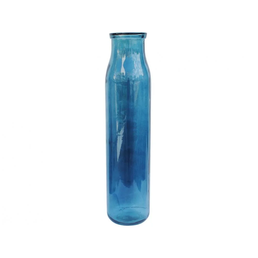 Φωτογραφία προϊόντος: Plastona Βάζο γυάλ.recycled μπλε Η76cm