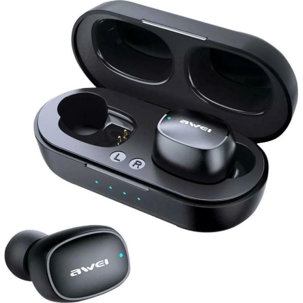 Φωτογραφία προϊόντος: Ασύρματα bluetooth ακουστικά με βάση φόρτισης