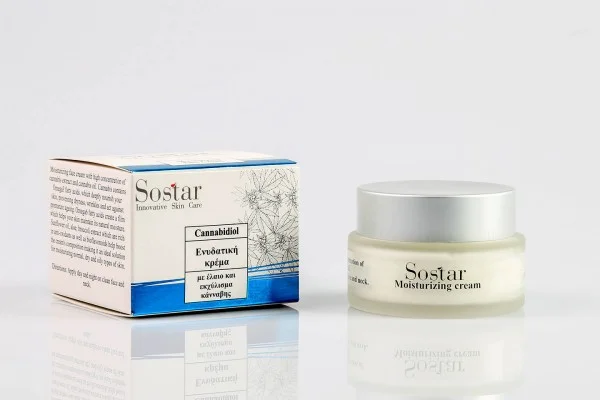 Φωτογραφία προϊόντος: Sostar cannabidiol moisturizing cream