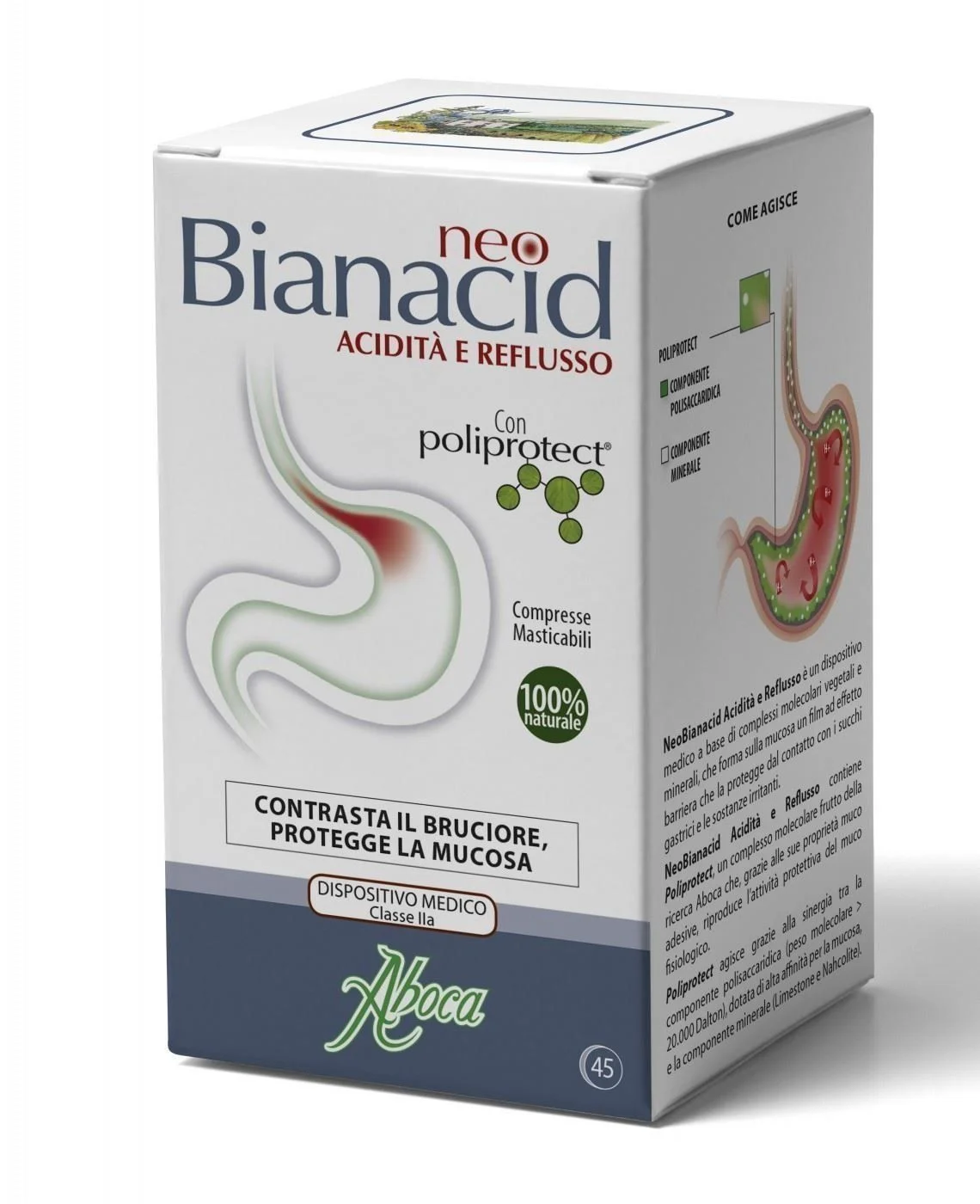 Φωτογραφία προϊόντος: Aboca Neo Bioanacid 45 chewable tabs