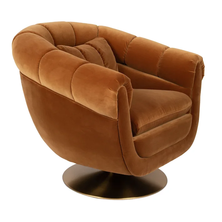 Φωτογραφία προϊόντος: ΠΟΛΥΘΡΟΝΑ LOUNGE CHAIR MEMBER WHISKEY