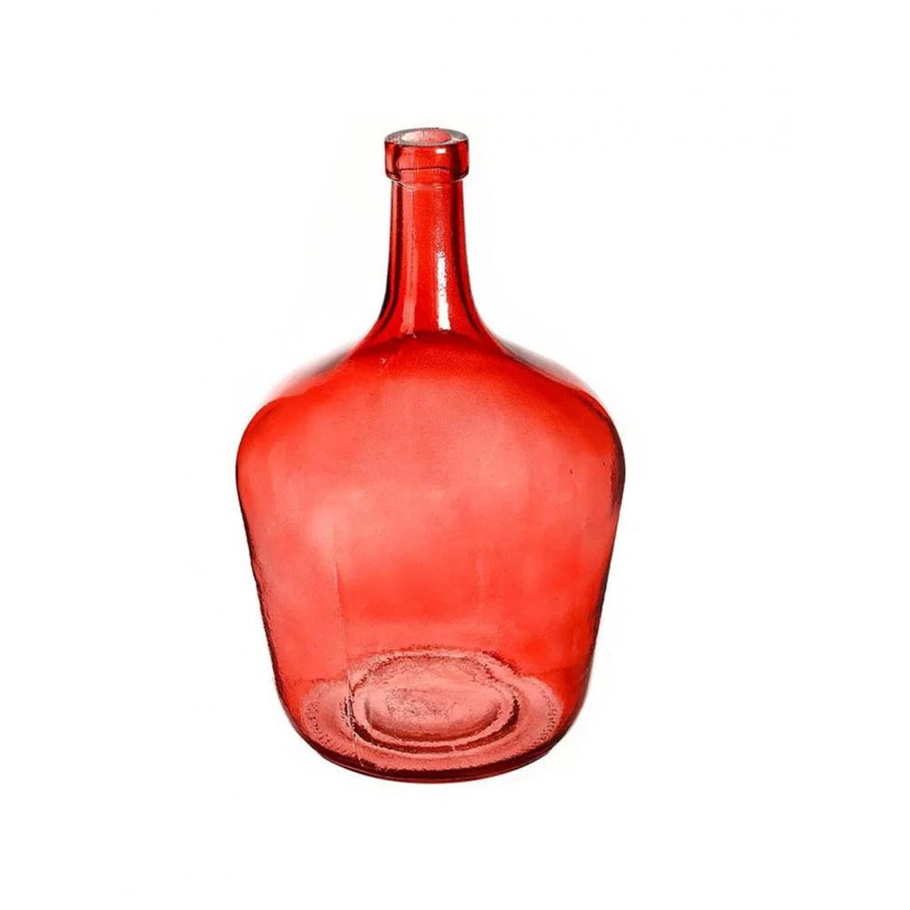 Φωτογραφία προϊόντος: Plastona Βάζο/καράφα γυάλ.κόκκινο/ψηλό στόμιο 2L/ 15,5x25cm