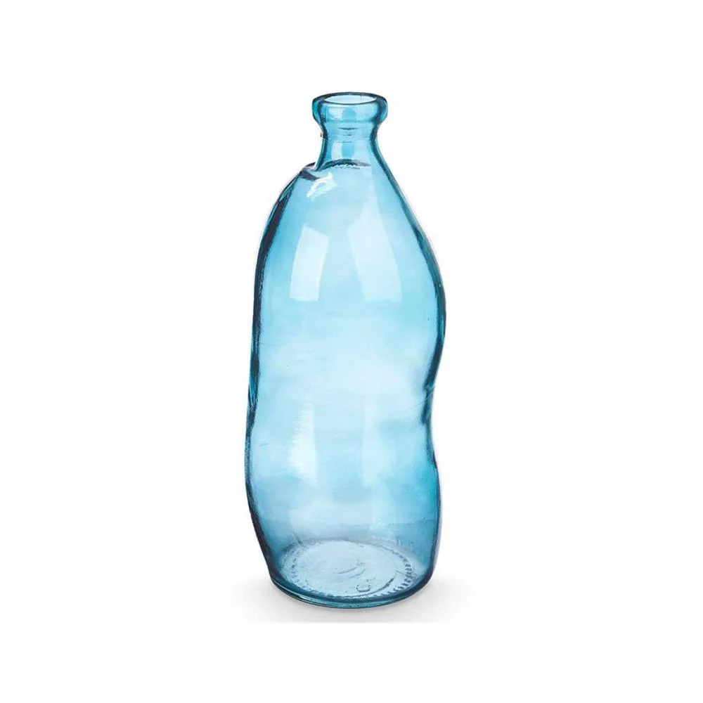 Φωτογραφία προϊόντος: Plastona Βάζο γυάλ.μπλε στενό στόμιο Φ13Η35cm