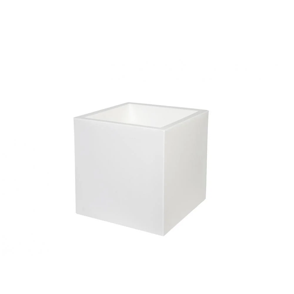 Φωτογραφία προϊόντος: Γλάστρα CUBE λευκή 30Χ30Χ30