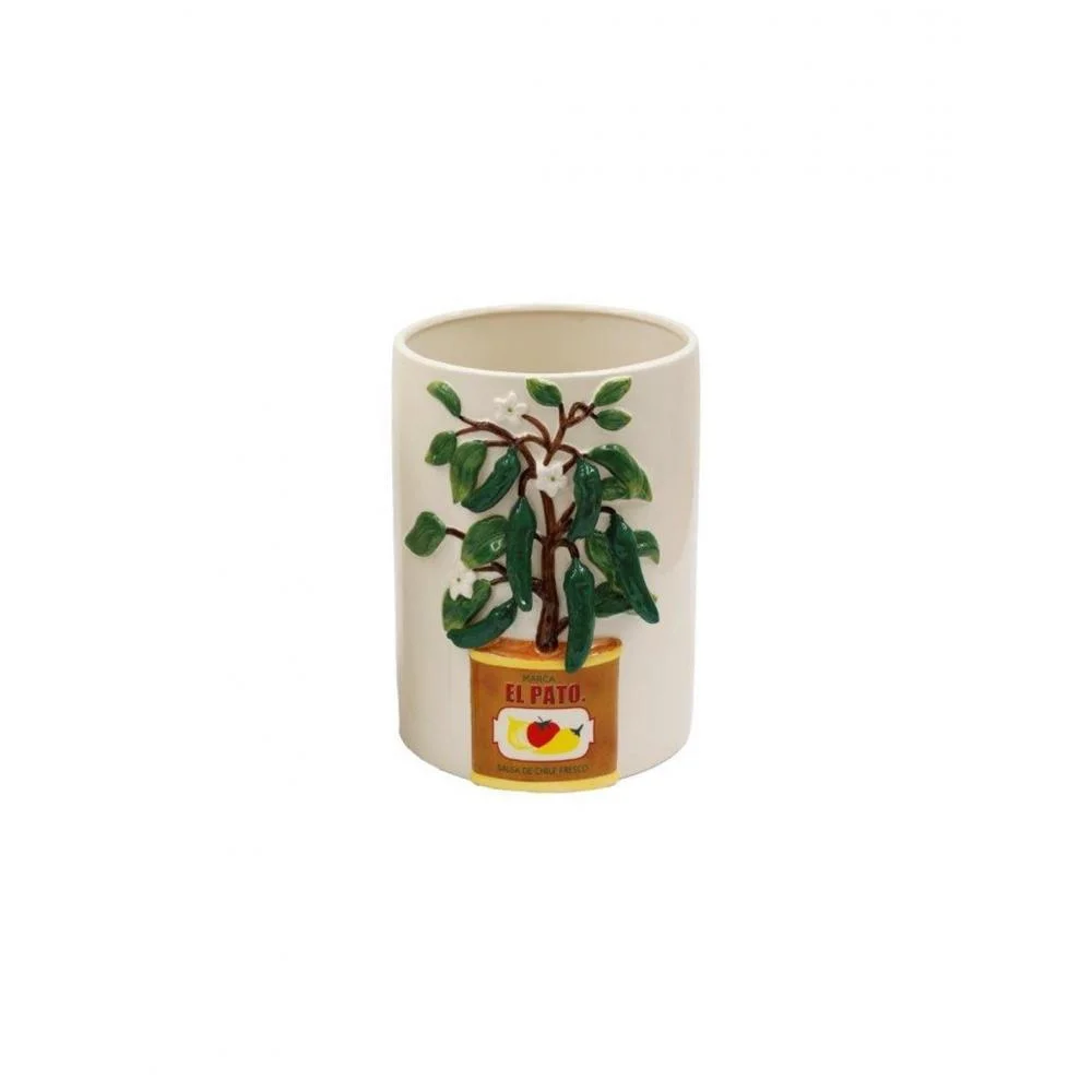 Φωτογραφία προϊόντος: Βάζο κεραμικό "Chilli plant" 22,5x28cm