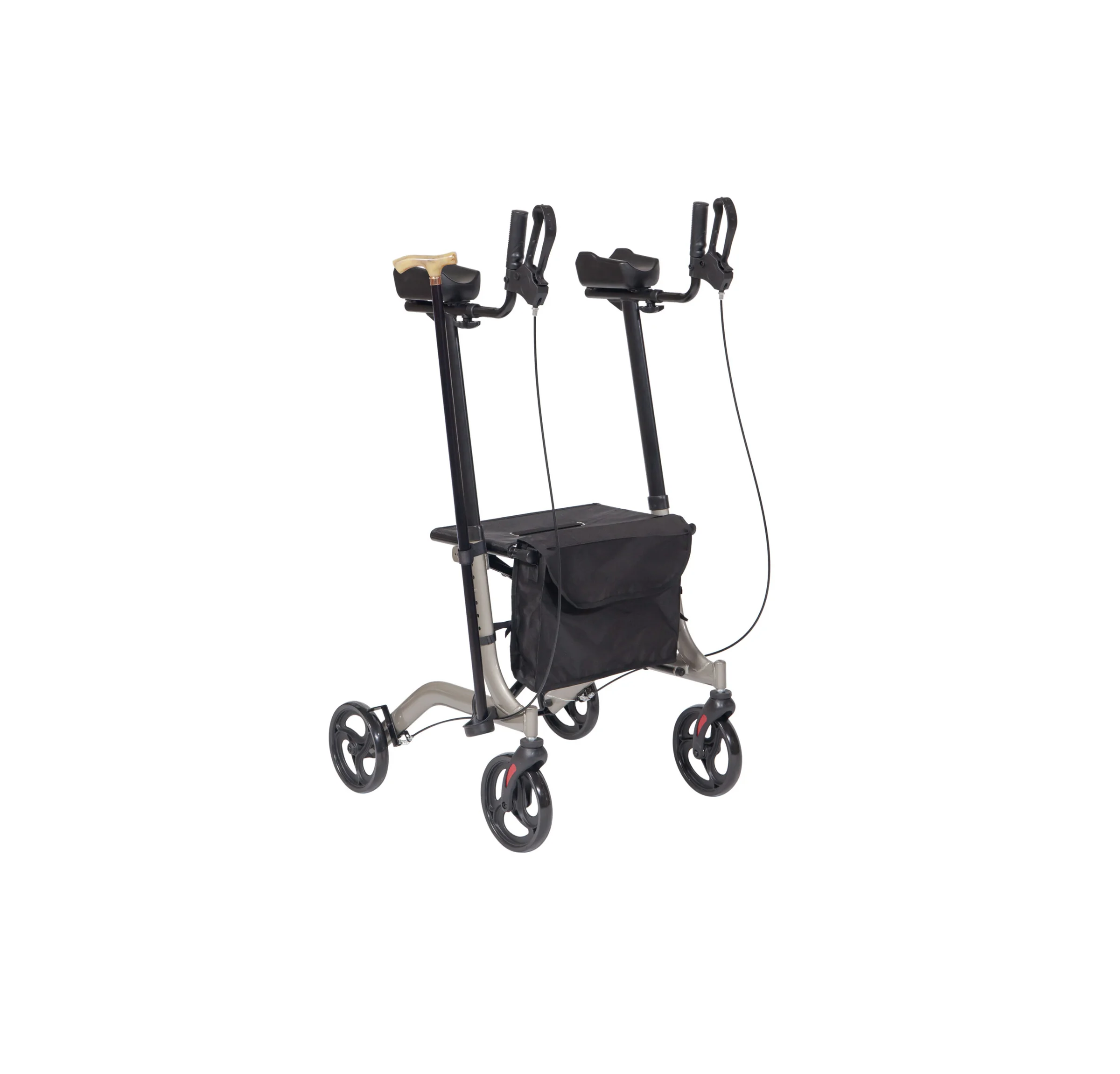 Φωτογραφία προϊόντος: Rollator Αλουμινίου με λαβή και στήριξη πήχη