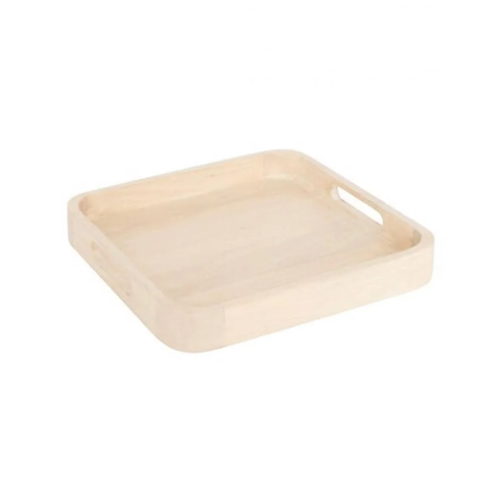 Φωτογραφία προϊόντος: Plastona Δίσκος Mango φυσικό 34X34x4 cm