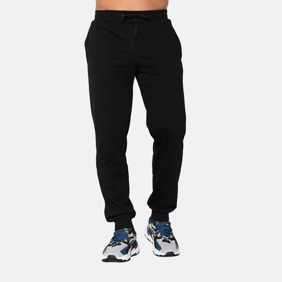 Φωτογραφία προϊόντος: Fila Harrison Παντελόνι Φόρμας με Λάστιχο Μαύρο (APJC0014-BLACK)