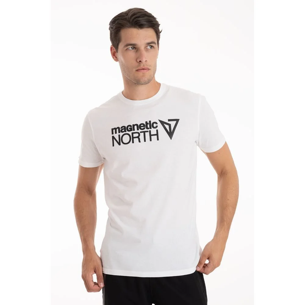 Φωτογραφία προϊόντος: Magnetic North Ανδρικό T-shirt Κοντομάνικο Λευκό (23002-White)