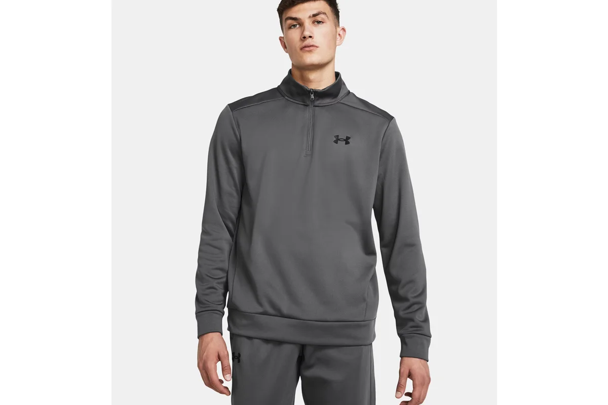 Φωτογραφία προϊόντος: under armour UNDER ARMOYR FLEECE 1/4 ZIP 1373358-025 GREY