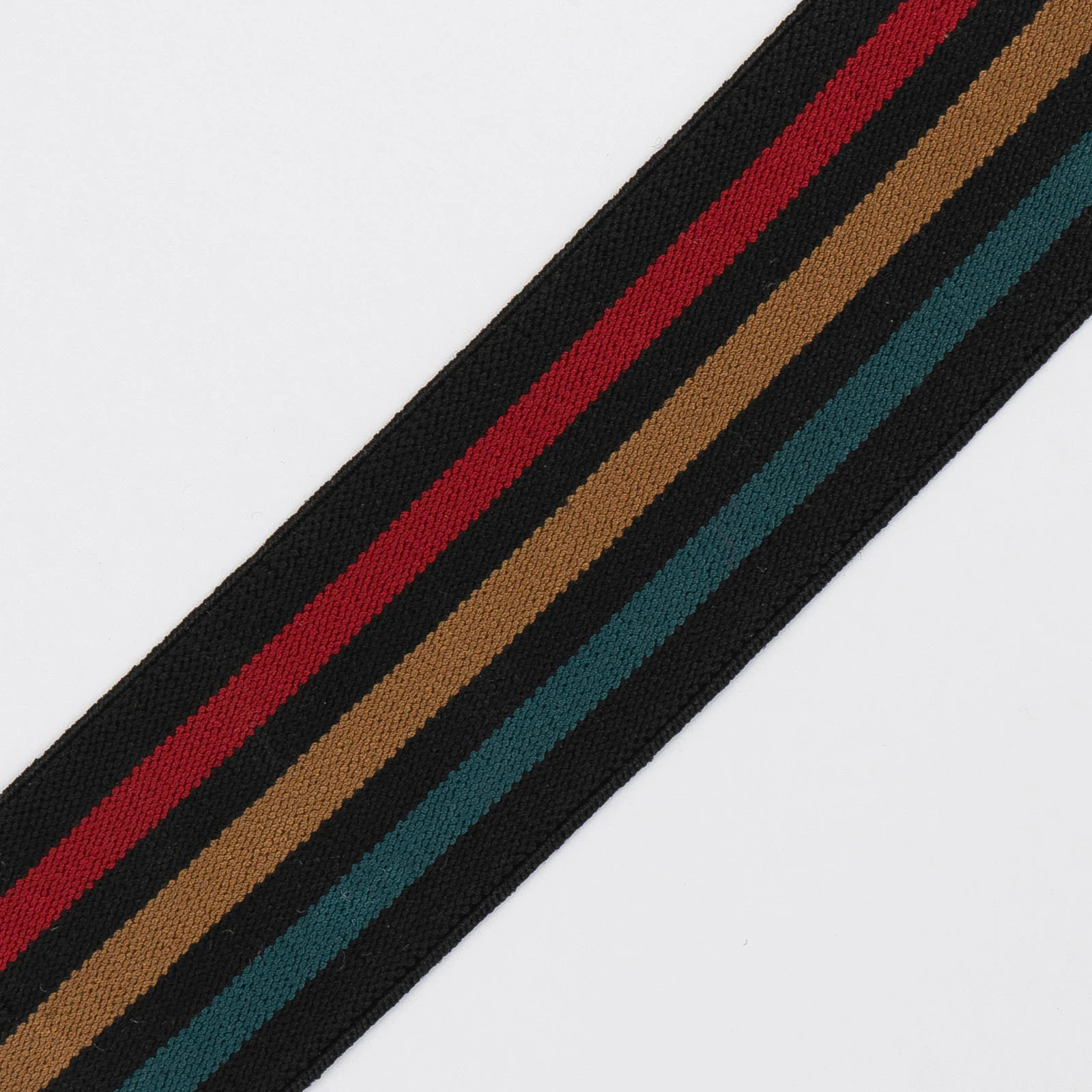 Φωτογραφία προϊόντος: Elastic Striped Base Black - Green - Camel - Red Assos 4.5 Cm