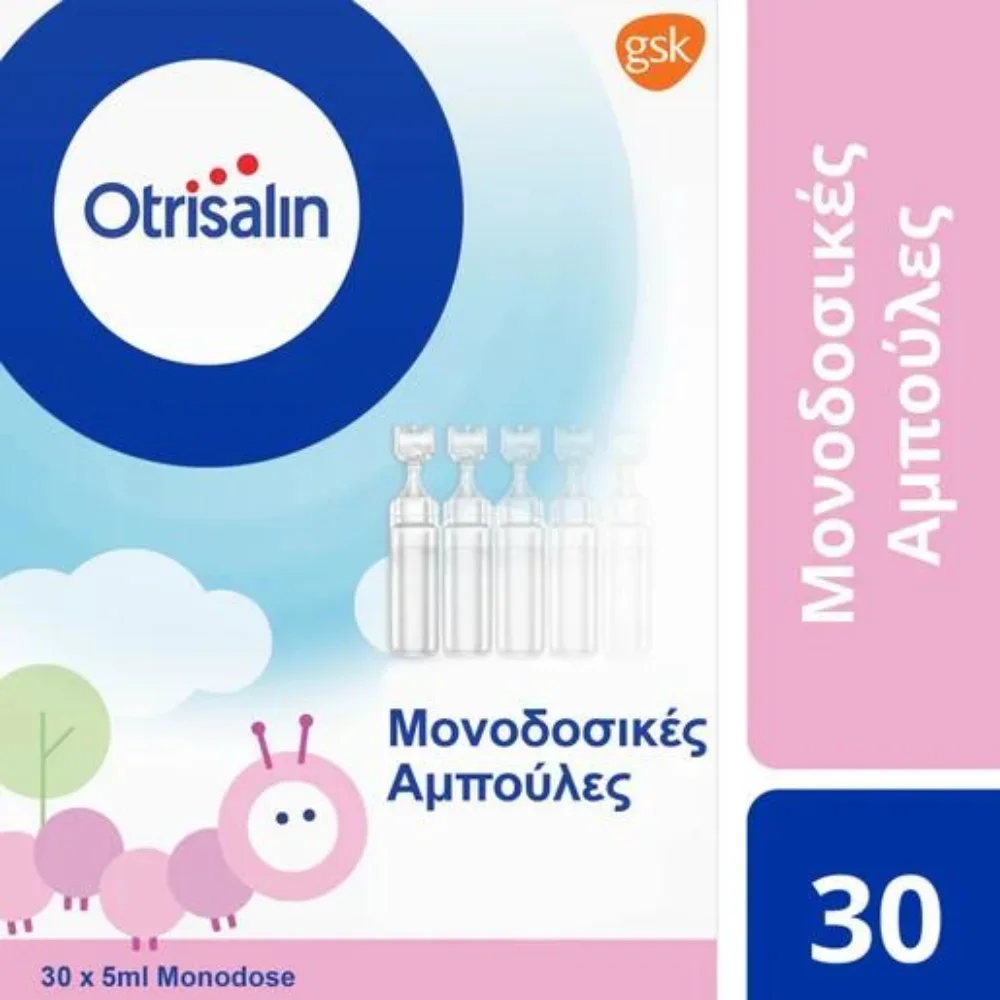 Φωτογραφία προϊόντος: Otrisalin Αποστειρωμένος Φυσιολογικός Ορός σε Αμπούλες 30 x 5ml