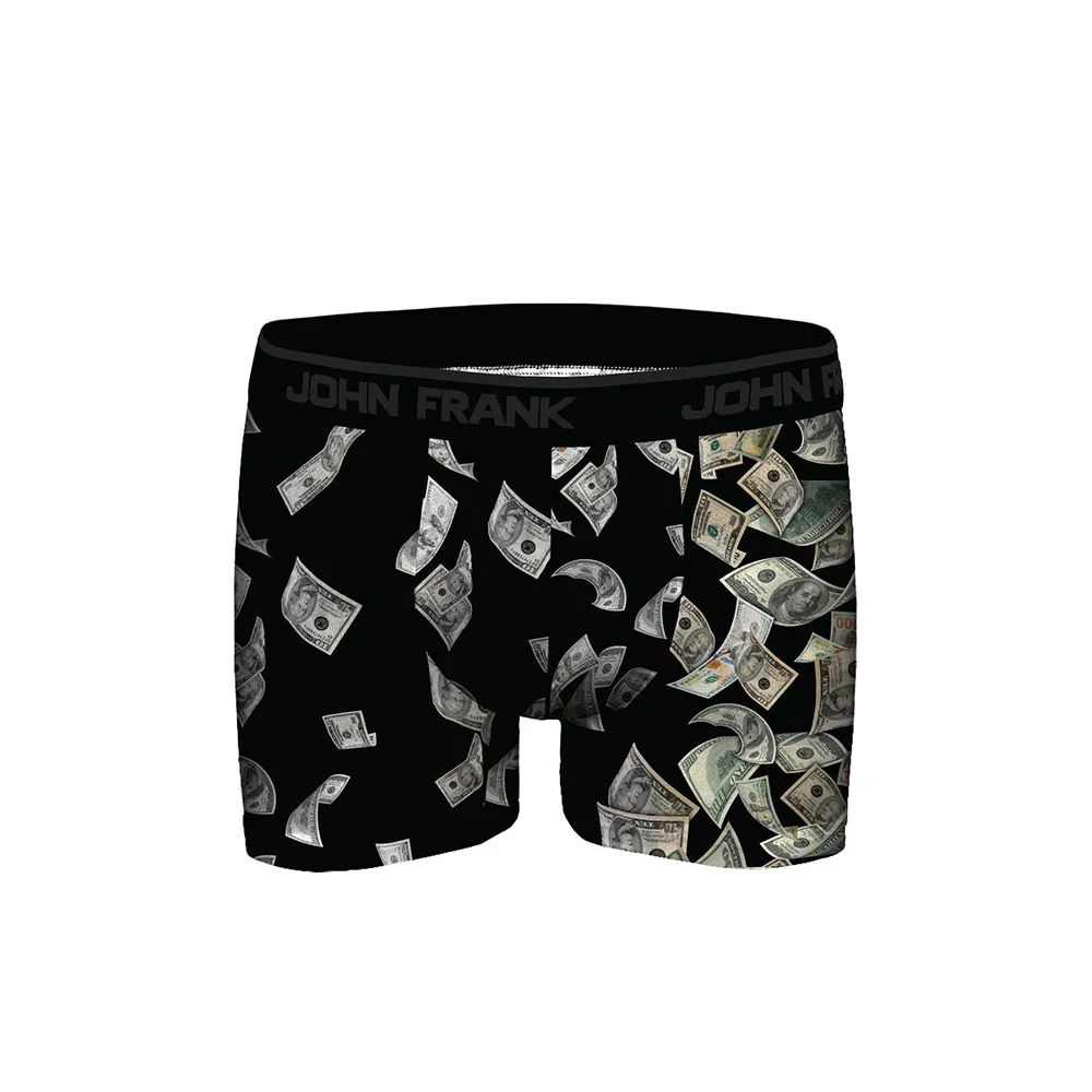 Φωτογραφία προϊόντος: Ανδρικό Boxer Modal John Frank Flying Dollars JFBDMOD110 Πολύχρωμο