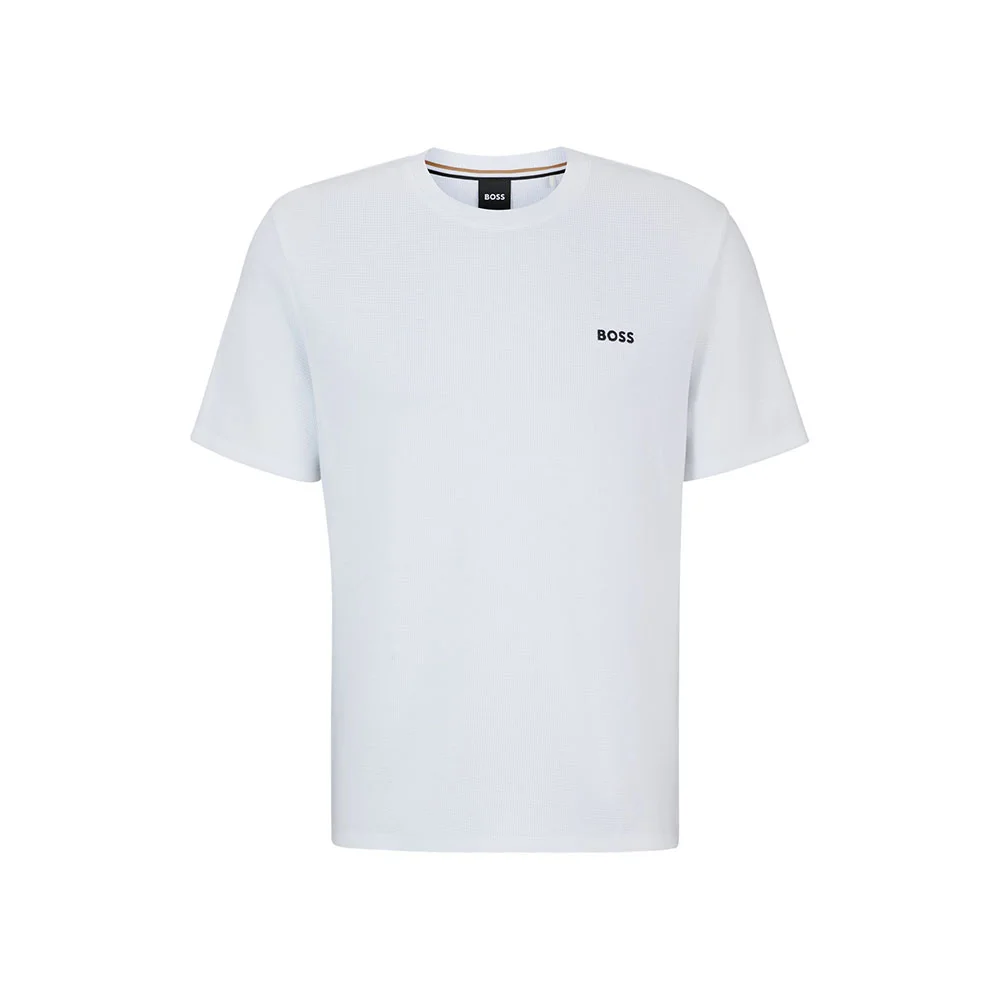 Φωτογραφία προϊόντος: Ανδρικό Waffle T-Shirt BOSS 50480834-110 Λευκό