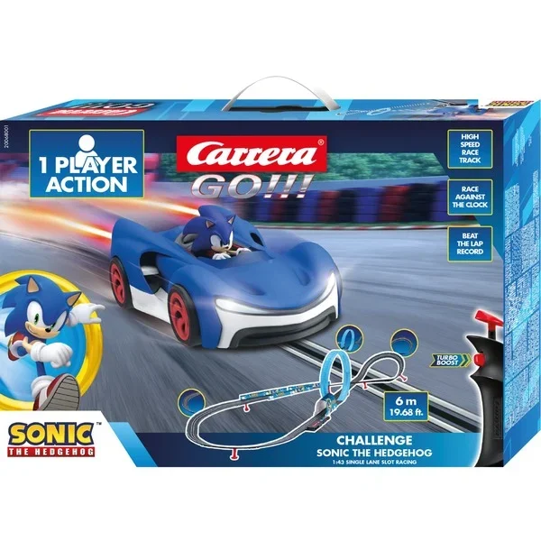 Φωτογραφία προϊόντος: Carrera GO Challenge Sonic 20068001 – Αυτοκινητόδρομος 1:43