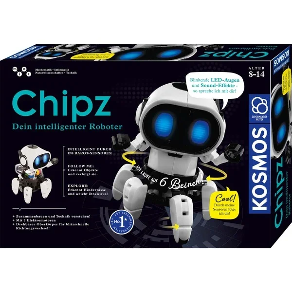 Φωτογραφία προϊόντος: KOSMOS Chipz - Το έξυπνο ρομπότ Εκπαιδευτικό παιχνίδι STEM