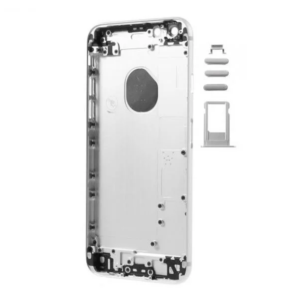 Φωτογραφία προϊόντος: iPhone 6 Πίσω Καπάκι / Back Cover ασημένιο με Πλήκτρα και SIM Tray