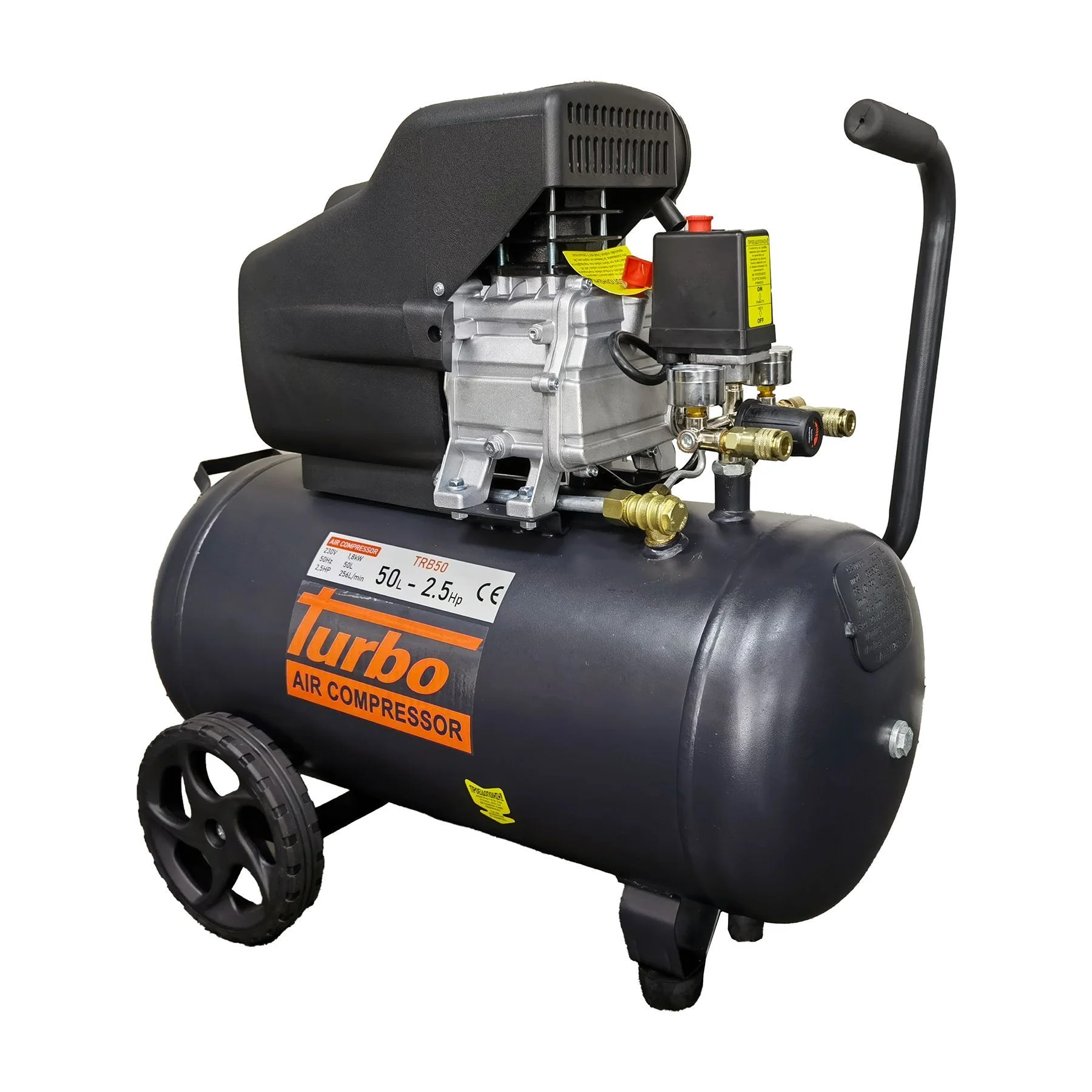 Φωτογραφία προϊόντος: Turbo Αεροσυμπιεστής 2,5 HP, 50lt TRB50
