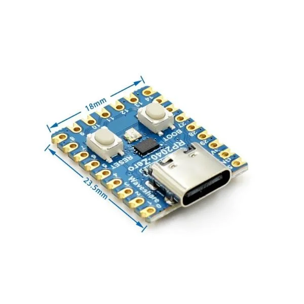 Φωτογραφία προϊόντος: Pico PI RP2040-Zero Microcontroller Development Board