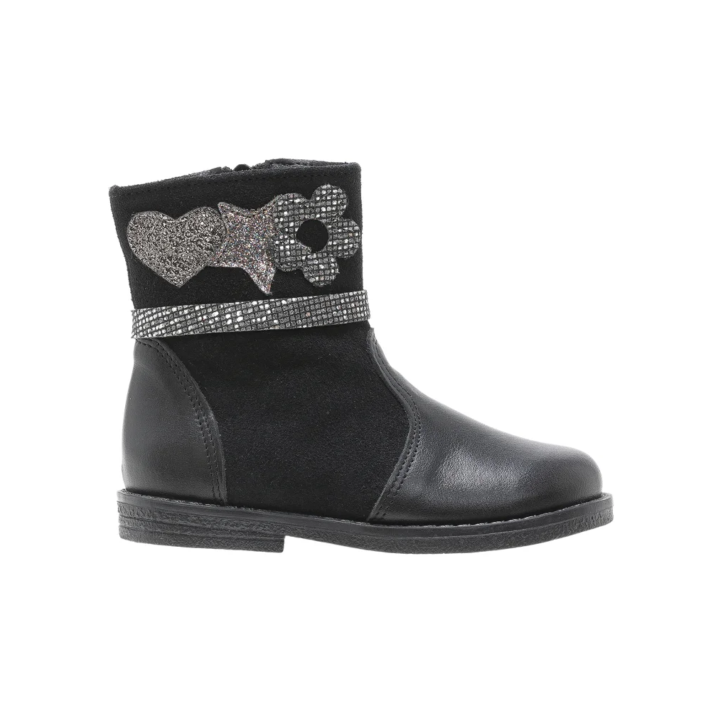 Φωτογραφία προϊόντος: Aby Shoes Δερμάτινο γκρι μποτάκι Aby 922