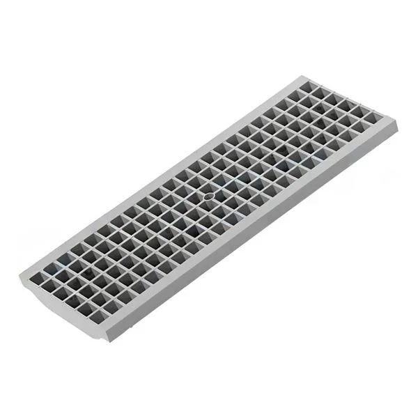 Φωτογραφία προϊόντος: Σχάρα 200x20x500 mm πλαστική έξτρα δυνατή γκρί PE-HD TAURUS