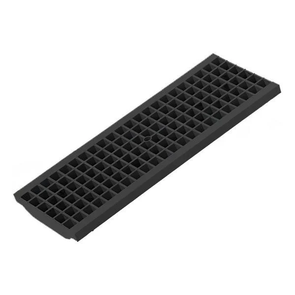 Φωτογραφία προϊόντος: Σχάρα 200x20x500 mm πλαστική έξτρα δυνατή μαύρη PE-HD TAURUS