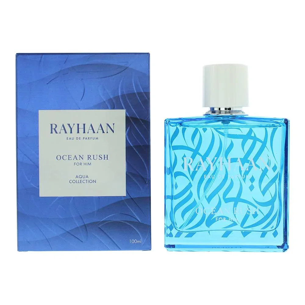 Φωτογραφία προϊόντος: Rayhaan Ocean Rush Eau De Parfum Ανδρικό Άρωμα 100ml
