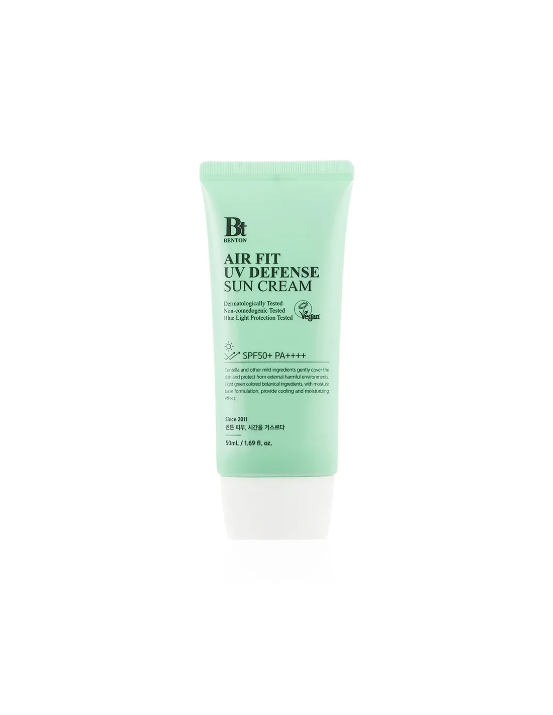 Φωτογραφία προϊόντος: Benton Air Fit UV Defense Sun Cream Αντηλιακό Προσώπου SPF50+ PA++++ 50ml