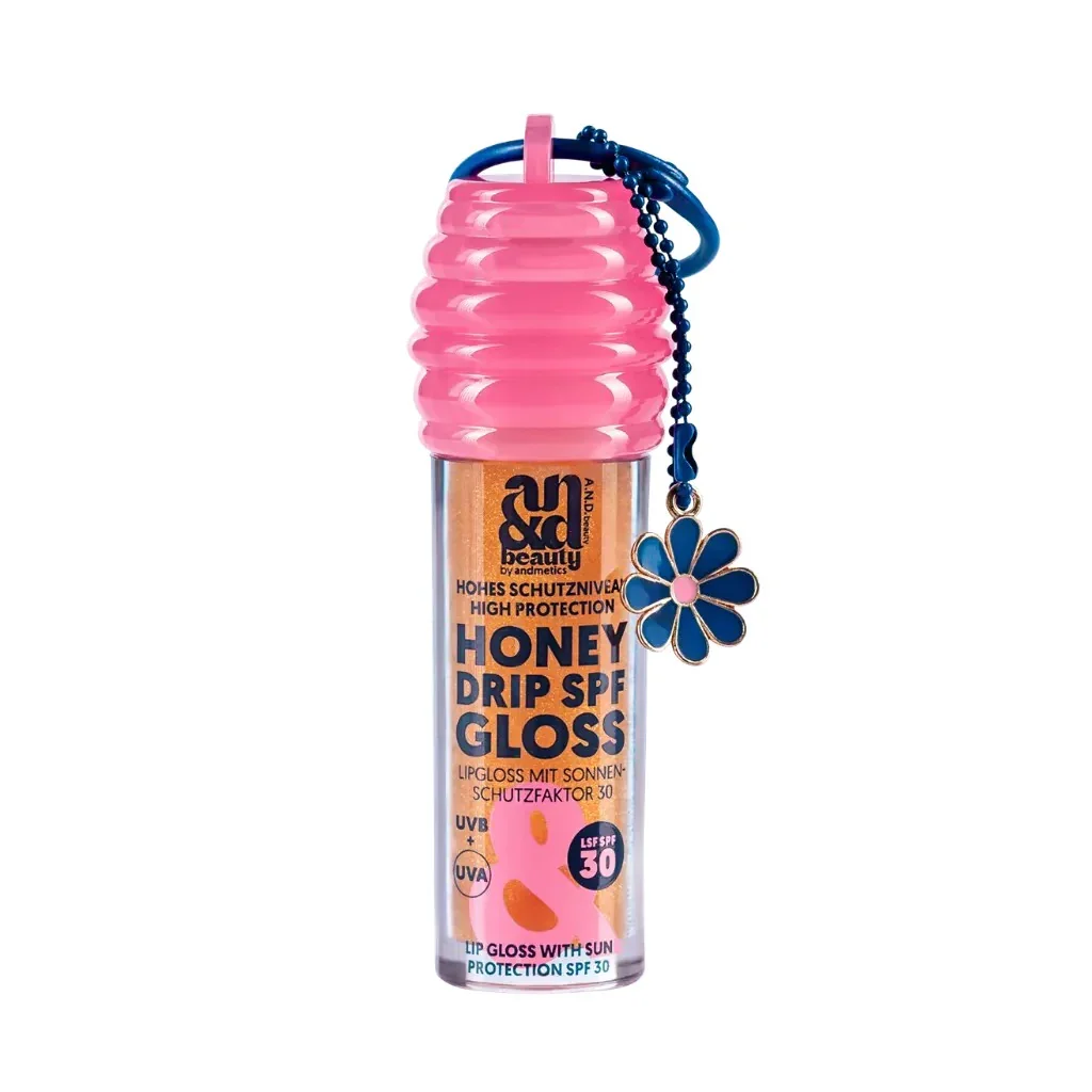 Φωτογραφία προϊόντος: A.N.D. beauty High-shine lip gloss με αντηλιακή προστασία SPF30 4.5g