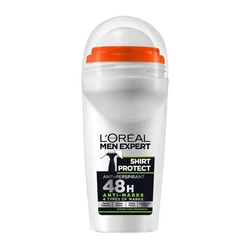 Φωτογραφία προϊόντος: L'Oreal Αποσμητικό Men Expert Shirt Protect 48h Roll on 50ml