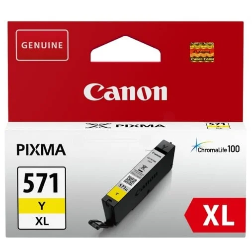 Φωτογραφία προϊόντος: Μελάνι CANON INK CLI-571XL Y 0334C001AA