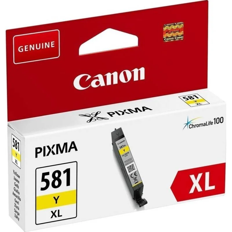 Φωτογραφία προϊόντος: Μελάνι Canon CLI-581XL Yellow