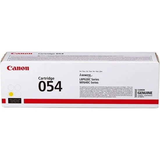 Φωτογραφία προϊόντος: Toner CANON CRG 054 Yellow (1,2k)