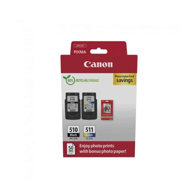 Φωτογραφία προϊόντος: Μελάνι CANON INK PG-510/CL-511 PVP