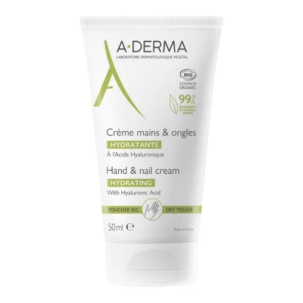 Φωτογραφία προϊόντος: A-Derma Fragile Skin Ενυδατική Κρέμα Χεριών 50ml