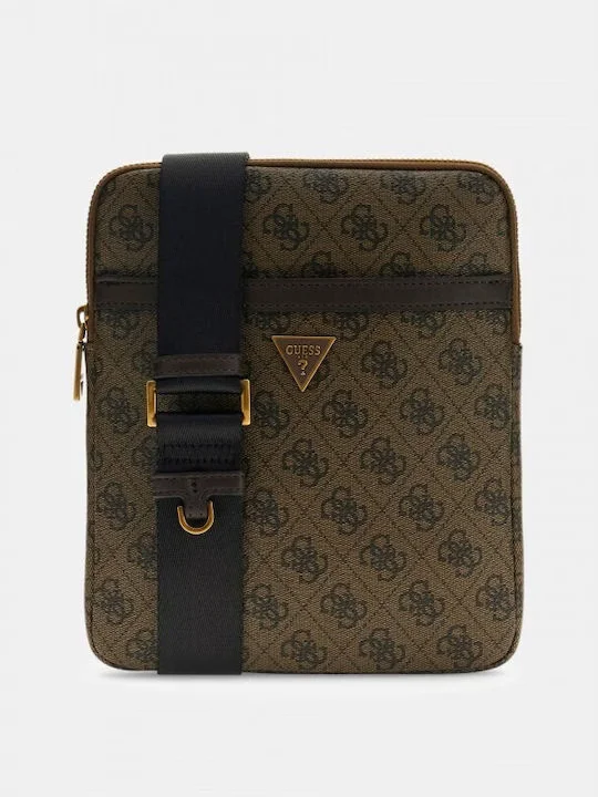 Φωτογραφία προϊόντος: Guess Milano Ανδρική Καφέ Τσάντα Ταχυδρόμου