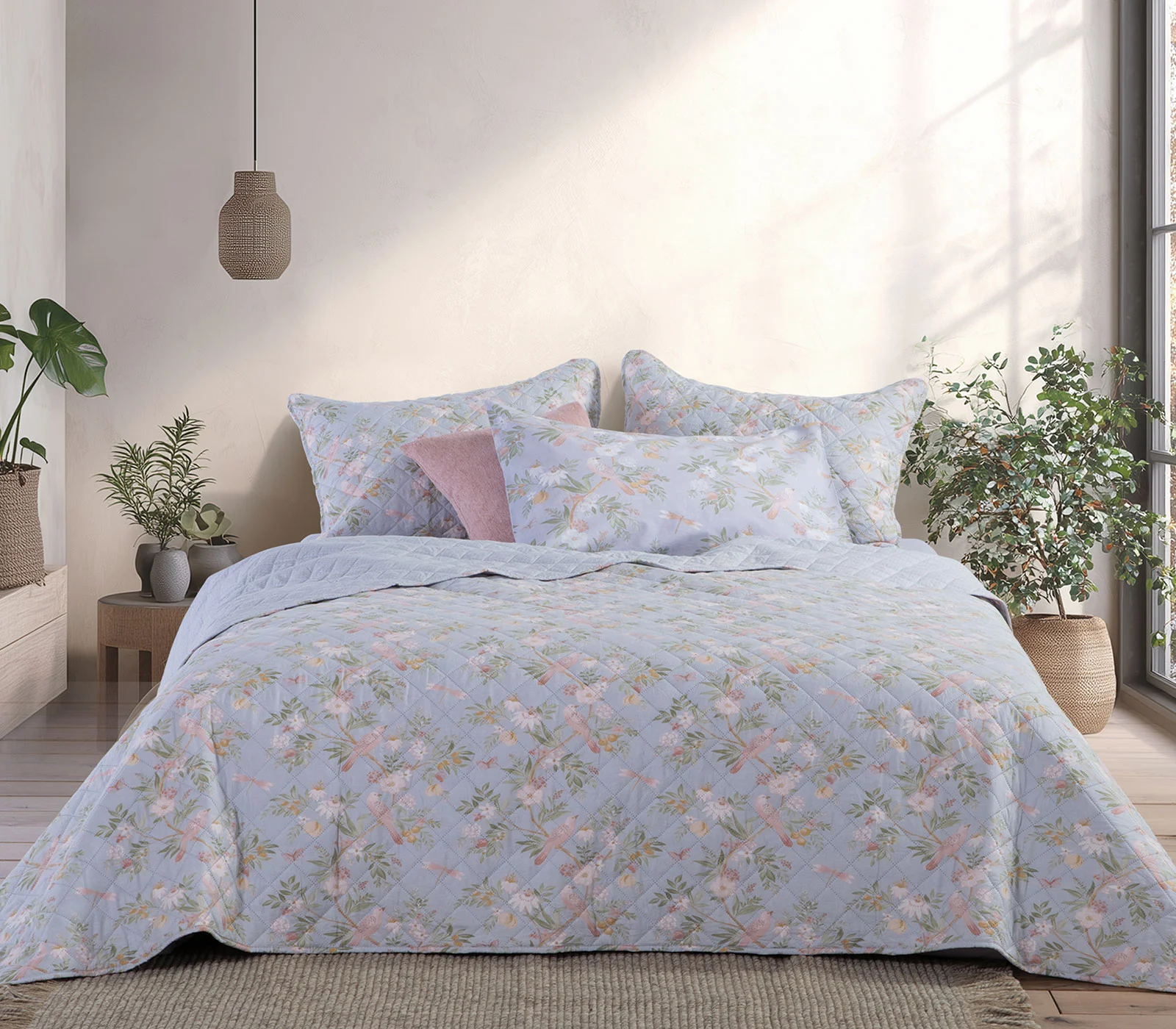 Φωτογραφία προϊόντος: Nef-Nef Homeware Κουβερλί Υπέρδιπλο 230x240 Nef Nef Microfiber Dreamel Blue