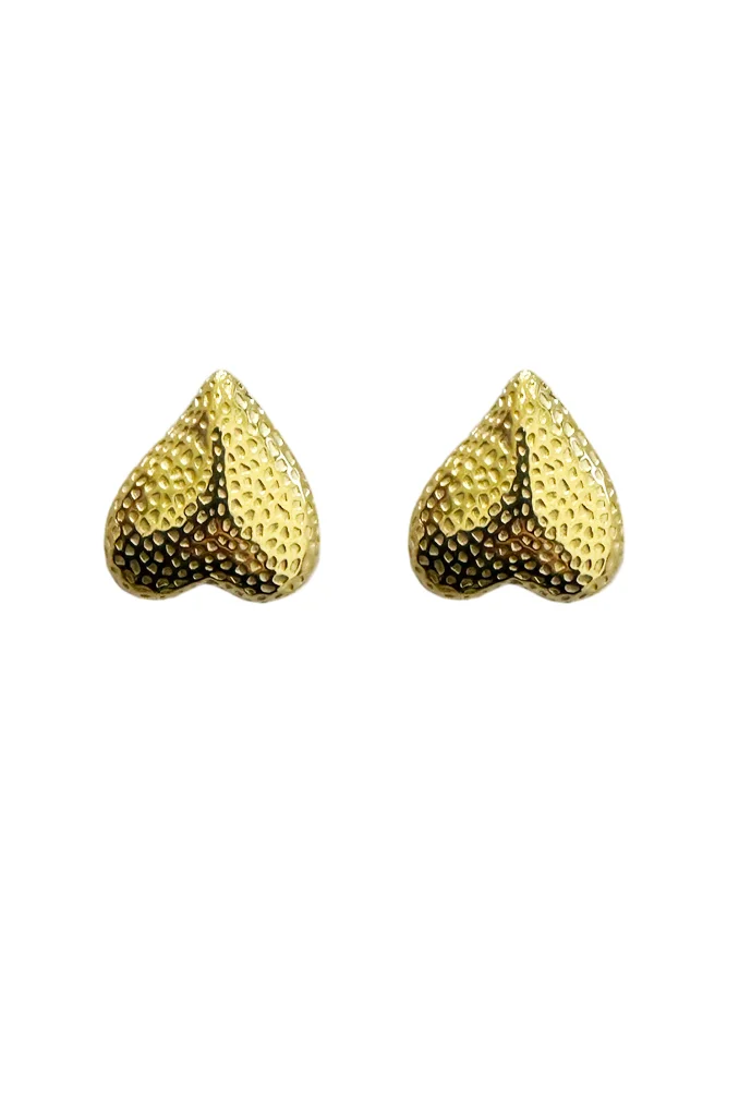 Φωτογραφία προϊόντος: Regalis India Gold Steel Earrings(Ανοξείδωτο Ατσάλι)