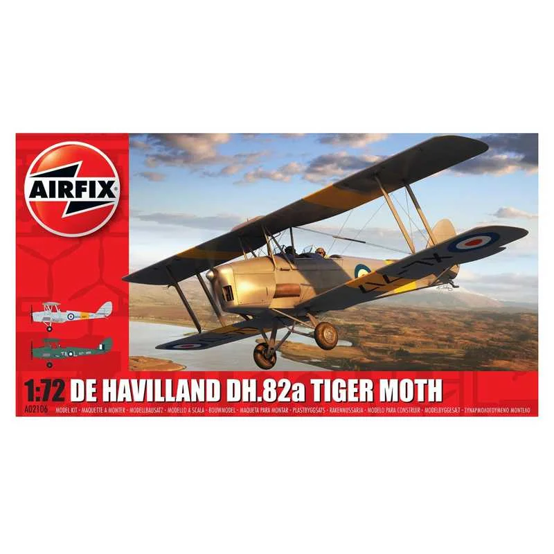 Φωτογραφία προϊόντος: Airfix 1/72 deHavilland Tiger Moth (A02106) 17715