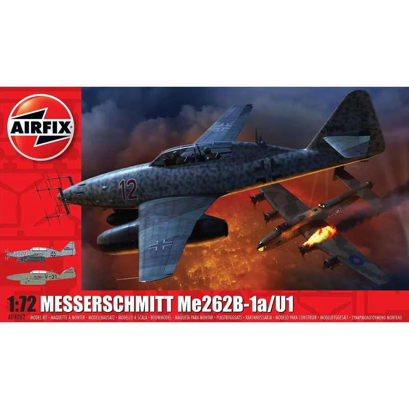 Φωτογραφία προϊόντος: Airfix 1/72 Messerschmitt Me262B-1a/U1 (A04062) 18471