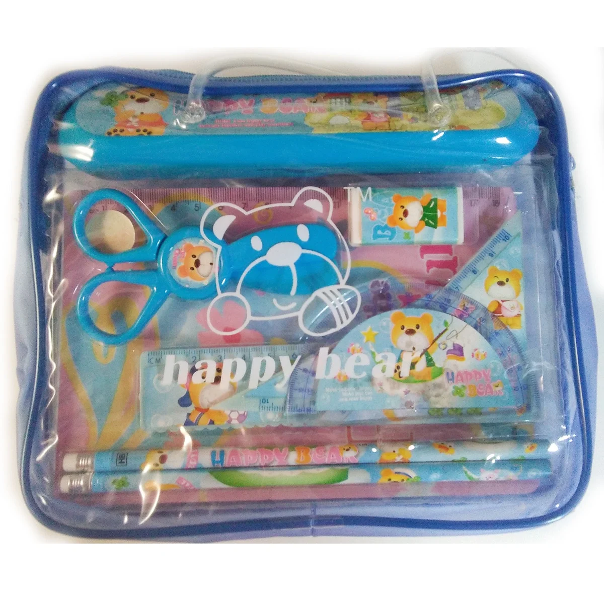 Φωτογραφία προϊόντος: OEM JOINFAIR ΤΣΑΝΤΑΚΙ HAPPY BEAR ΤΕΤΡΑΓΩΝΟ ΜΠΛΕ