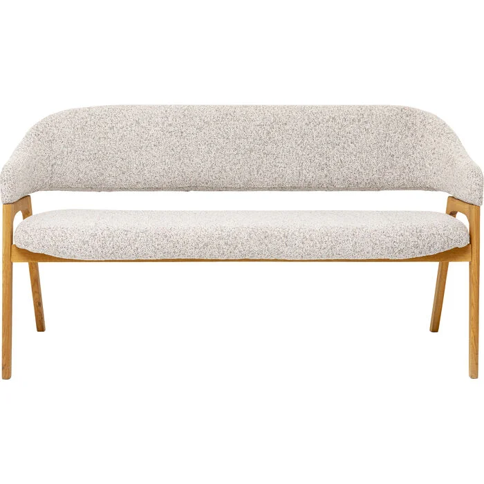 Φωτογραφία προϊόντος: KARE Bench August Grey - Γκρι - 162Μx52Πx84Υ