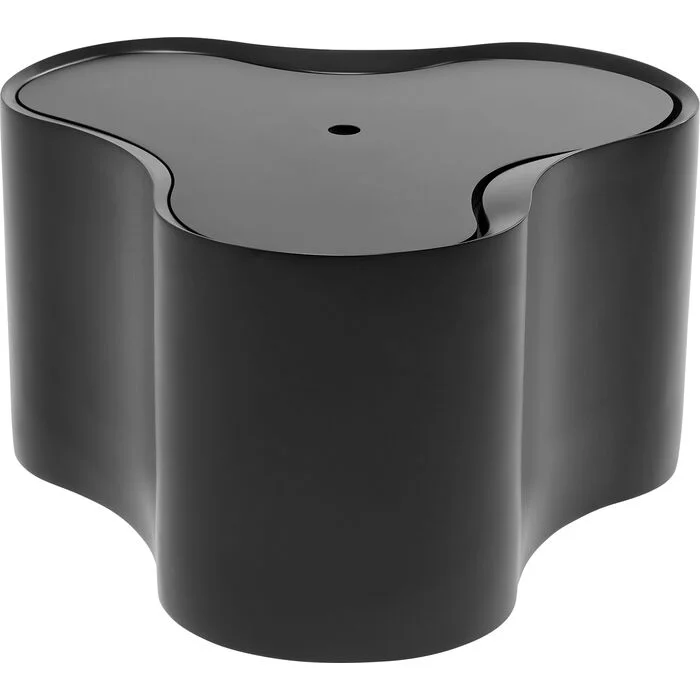 Φωτογραφία προϊόντος: KARE Τραπέζι Βοηθητικό Lotus Fiberglass Μαύρο 51*51*30εκ. - Μαύρο - 51Μx51Πx30Υ