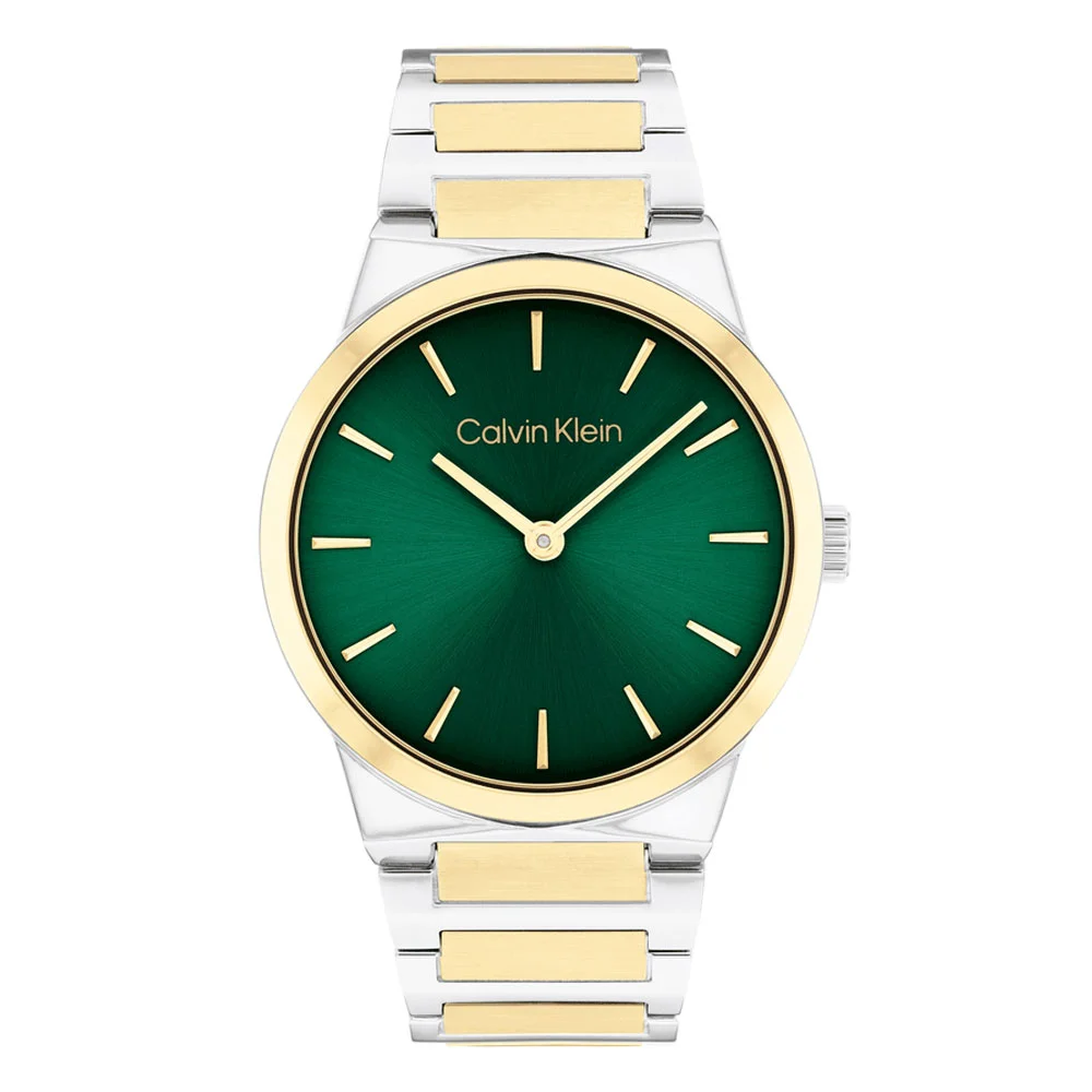 Φωτογραφία προϊόντος: CALVIN KLEIN Linear Elegance Two Tone Stainless Steel Bracelet 25100114