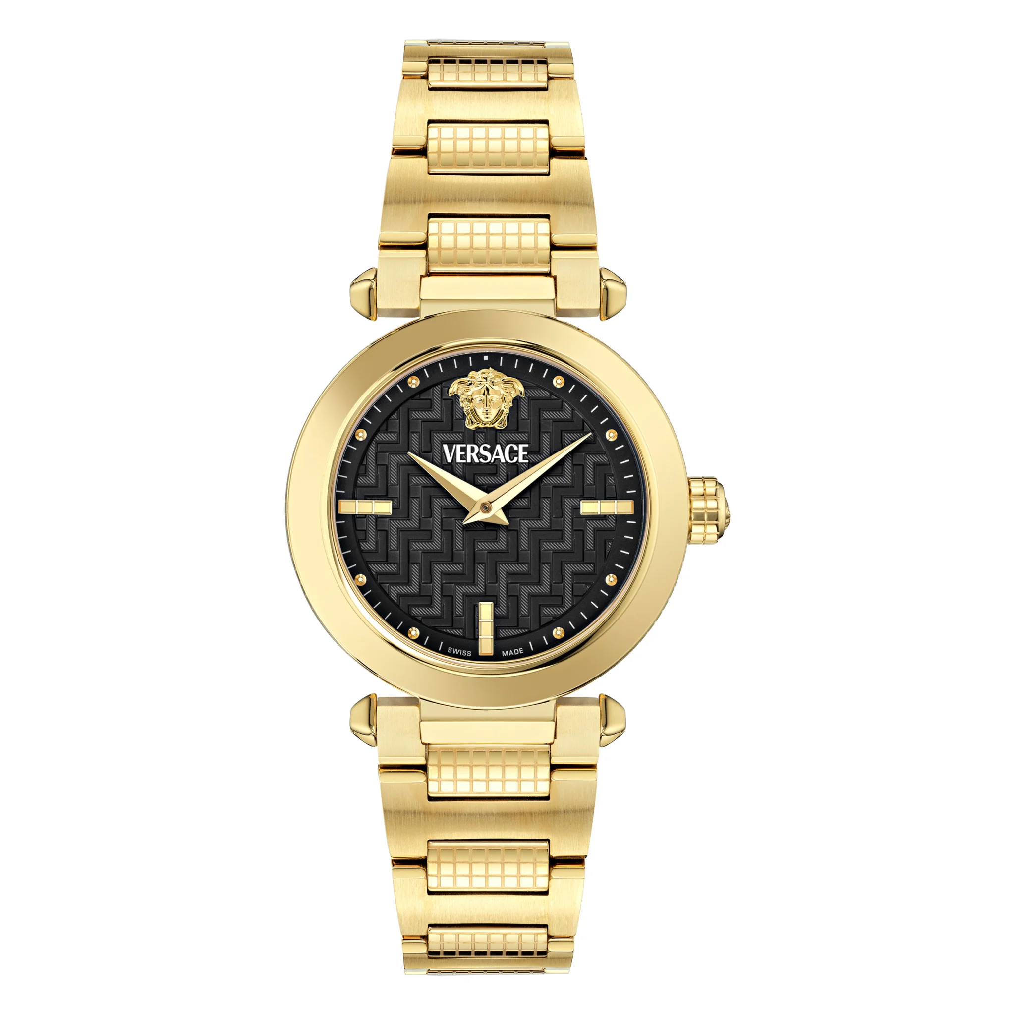 Φωτογραφία προϊόντος: VERSACE GREEK Gold Stainless Steel Bracelet VE5B00625