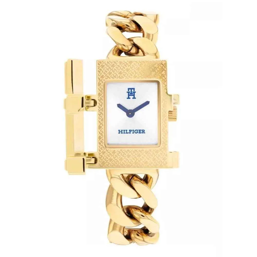 Φωτογραφία προϊόντος: TOMMY HILFIGER TH85 Gold Stainless Steel Bracelet 1782823