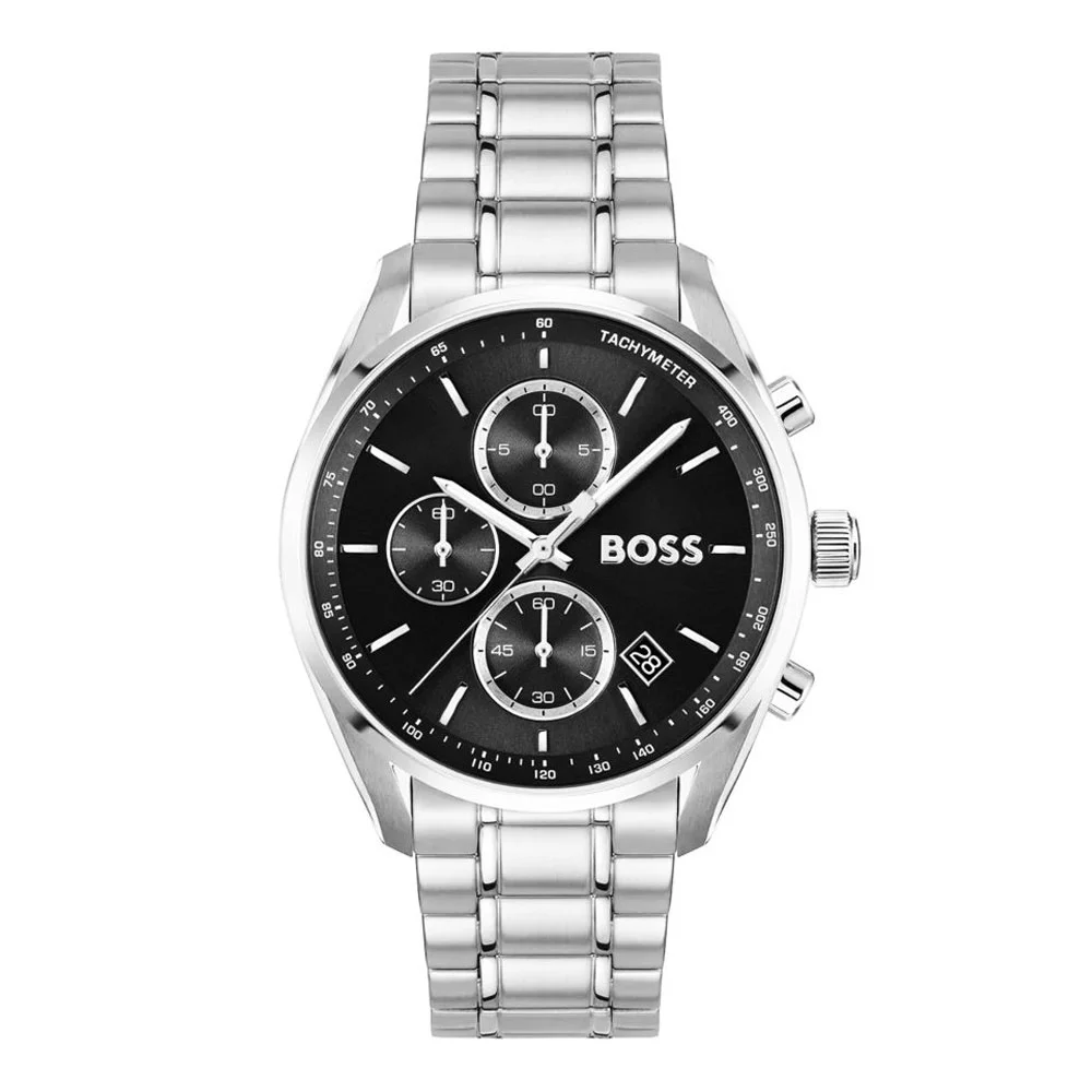 Φωτογραφία προϊόντος: BOSS Grand Prix Chrono Silver Steel Bracelet 1514259