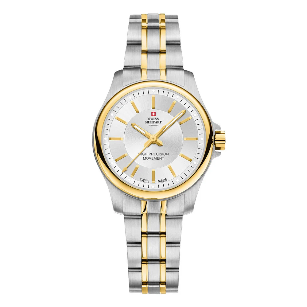 Φωτογραφία προϊόντος: SWISS MILITARY By Chrono Two Toned Stainless Steel Bracelet SM30201.05