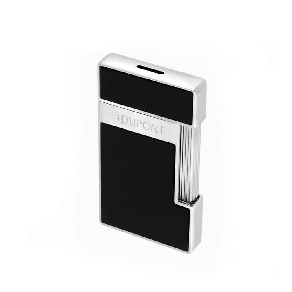 Φωτογραφία προϊόντος: S.T. Dupont Biggy Black Silver Αναπτήρας 025221