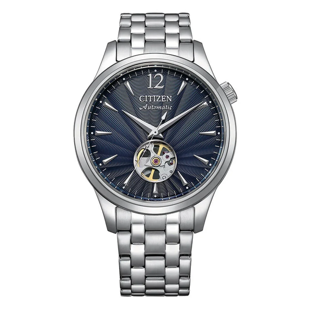 Φωτογραφία προϊόντος: CITIZEN Automatic Stainless Steel Open Heart NH9131-73L